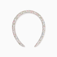 wide headband pink floral