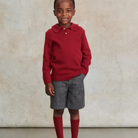 boys burgundy brio jumper