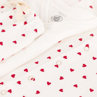 ls bodysuit/cardigan/pant set
