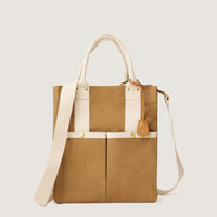 women's safari mini tote bag miel