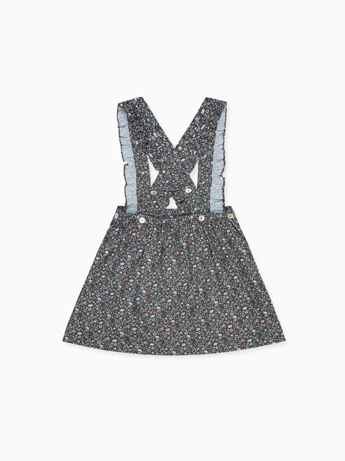 baby green floral agata skirt