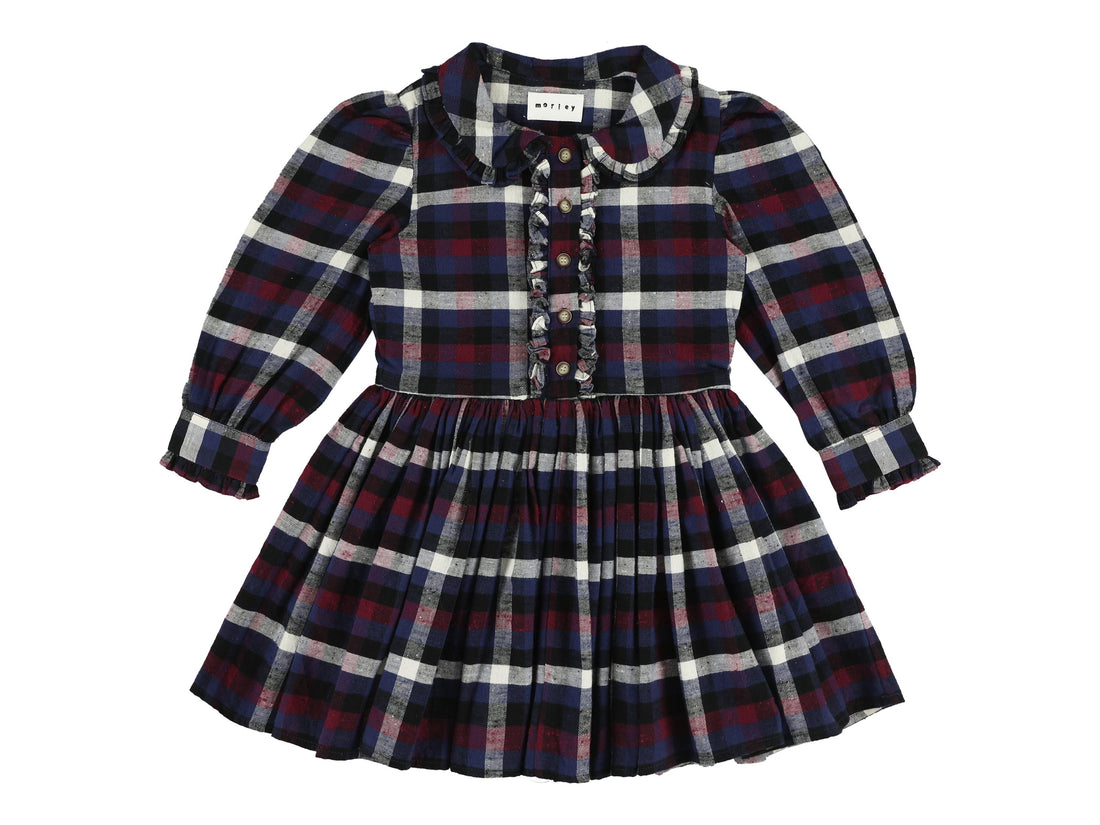 rio collared button front dress