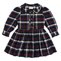 rio collared button front dress