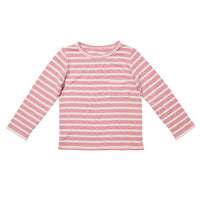 girls pink edward ls tee