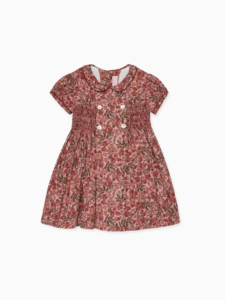 girls arcadia smock dress