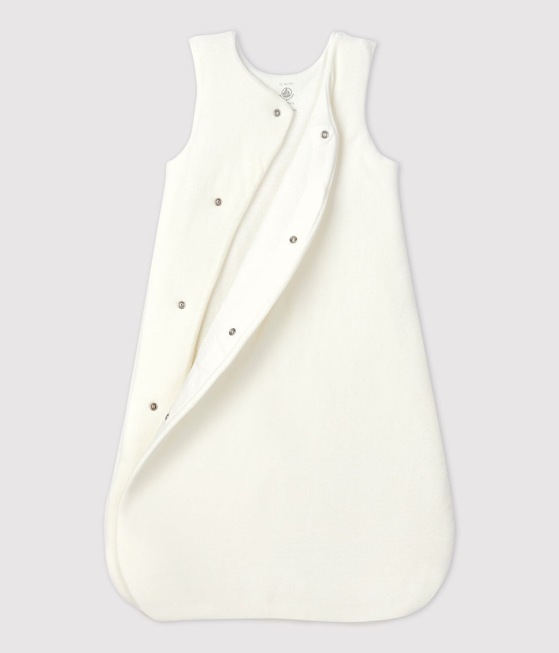 baby girl white velour bunting