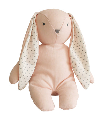 bobby floppy bunny  pink linen