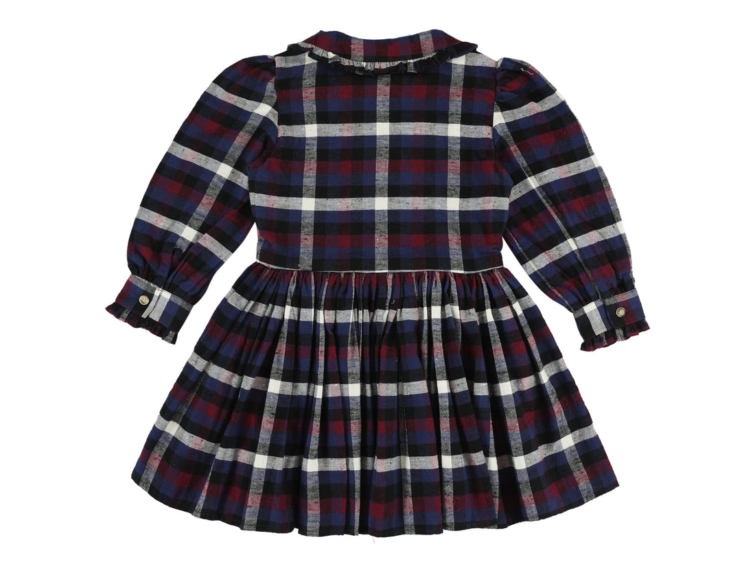rio collared button front dress