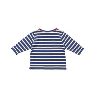 baby boy navy edward ls tee