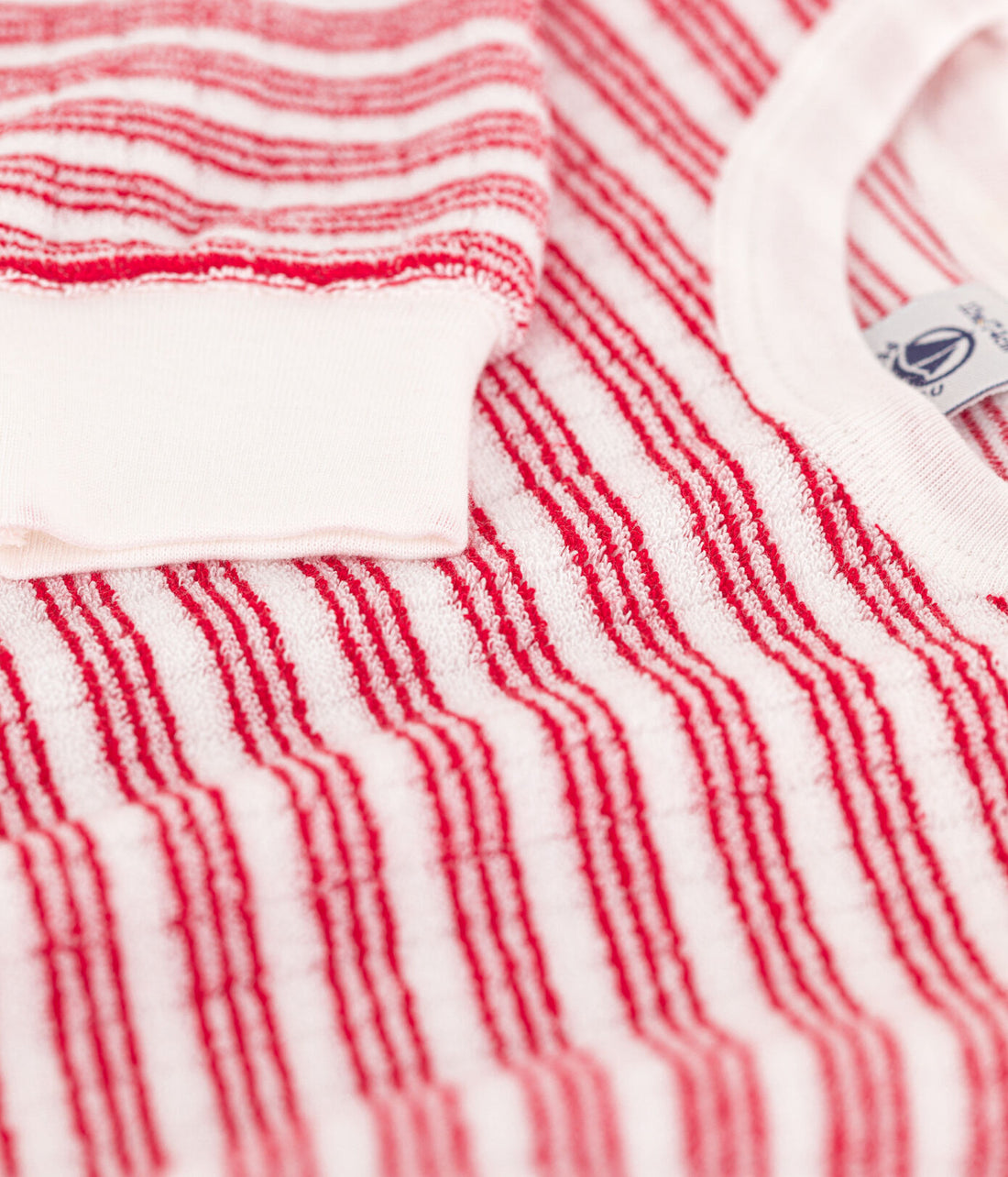 ls striped terry top