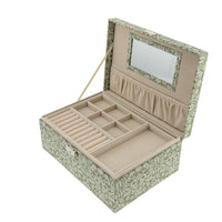 square jewelry box liberty mortimer green