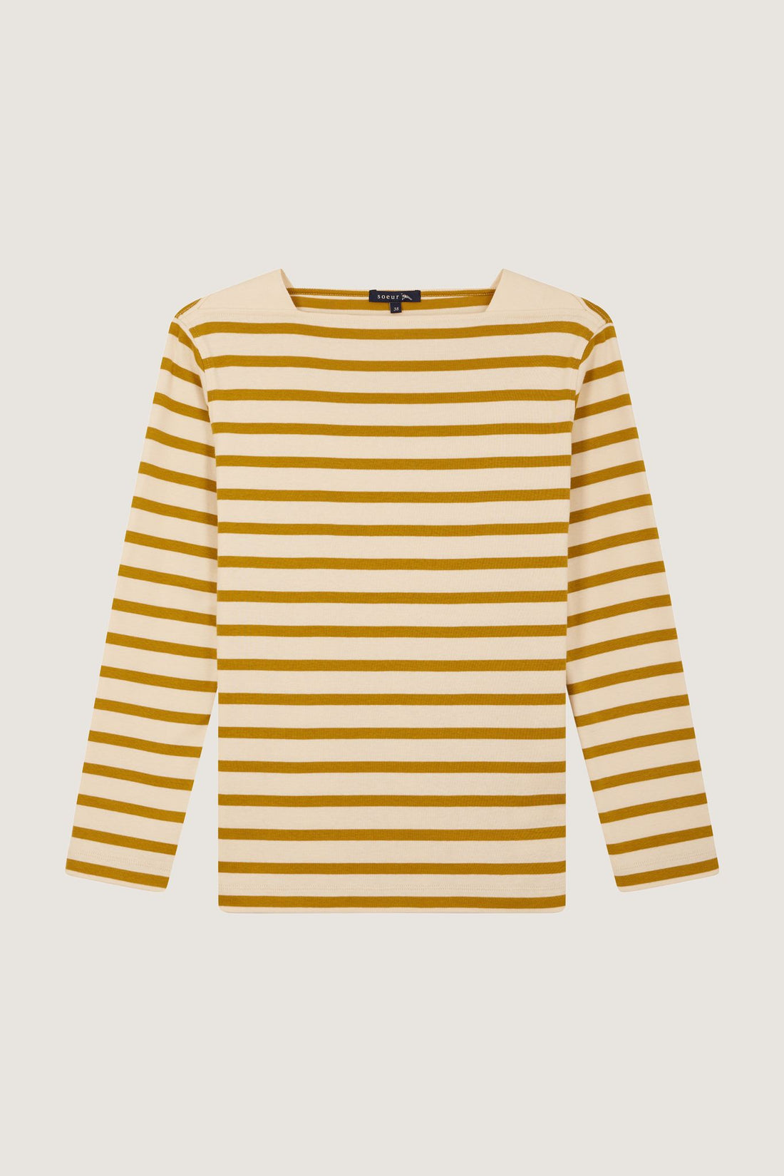 yellow women's katy ls tee