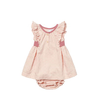 baby pink edie dress
