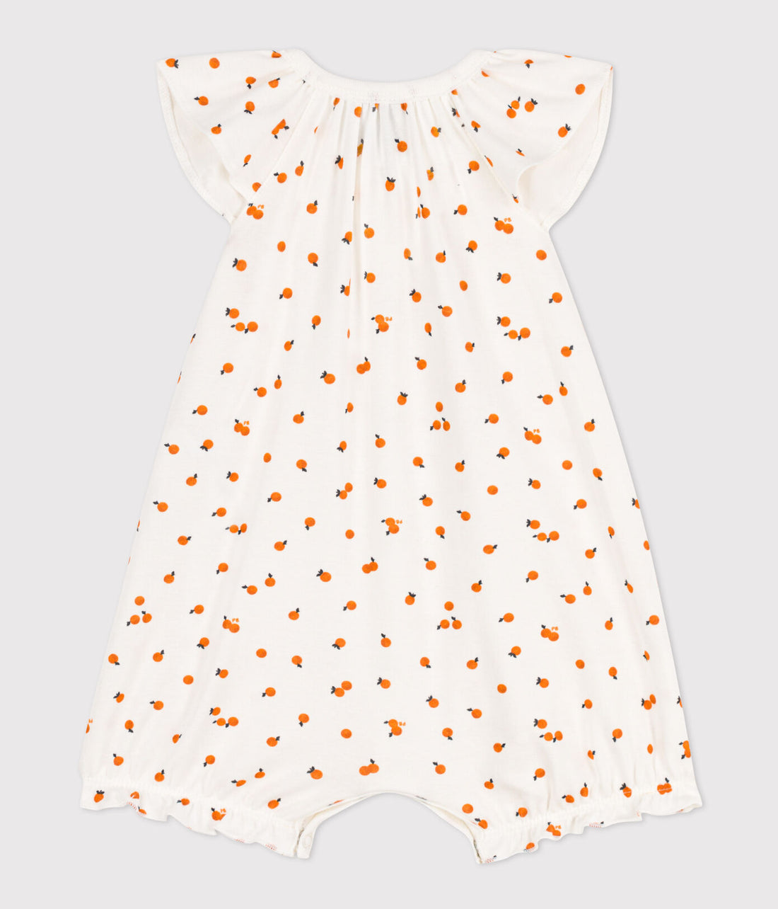 orange print bubble