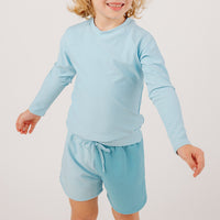 stripe long-sleeved rashguard 1pc