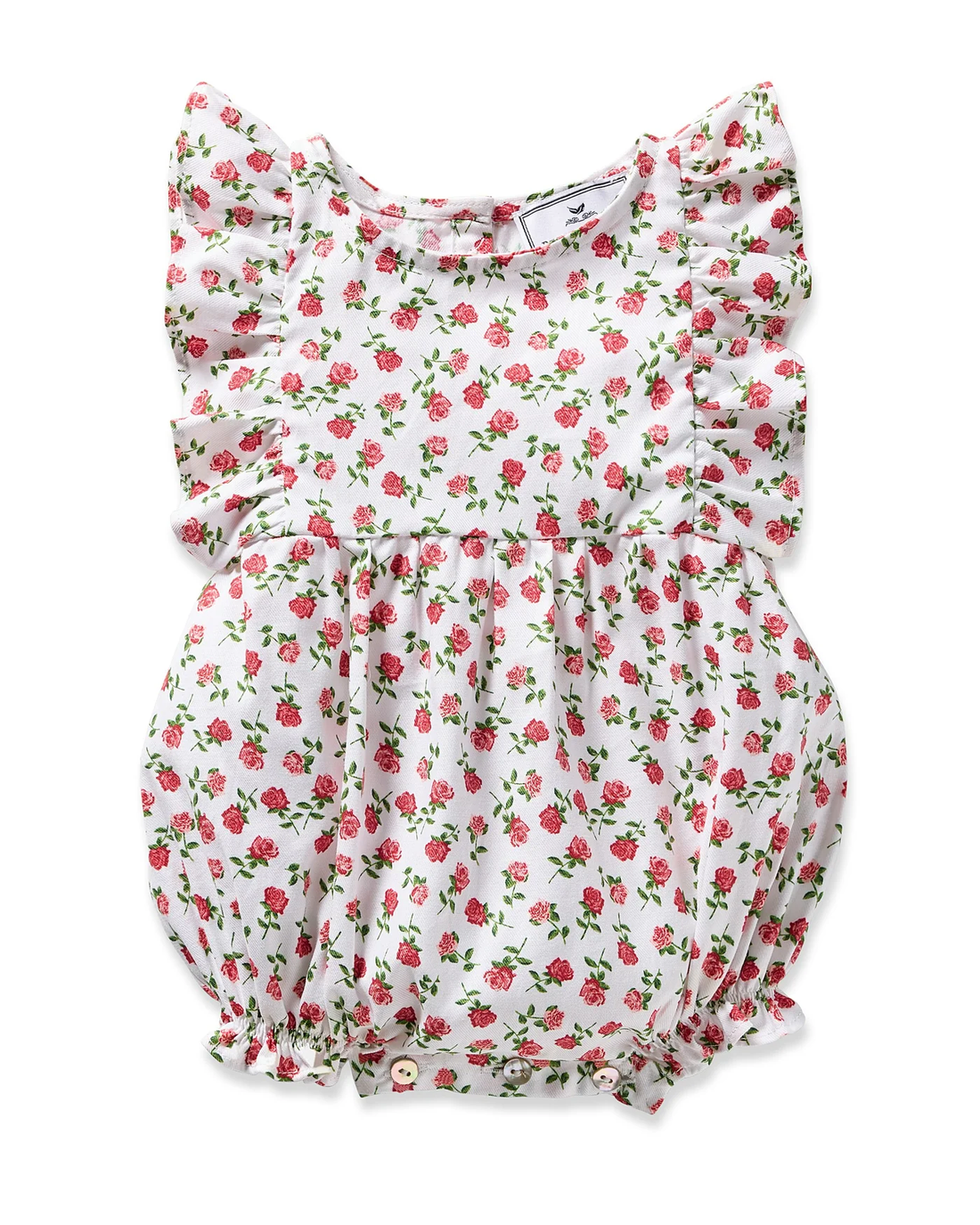ruffled romper