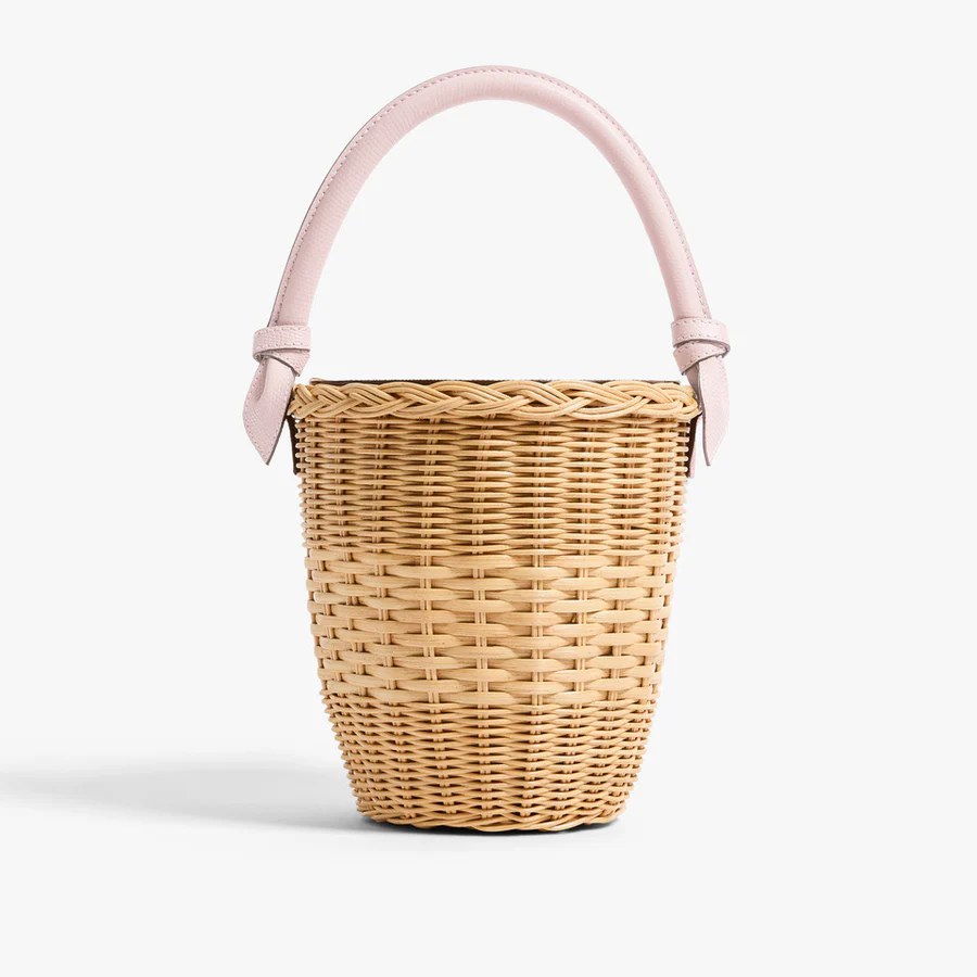 the jane basket bag blush