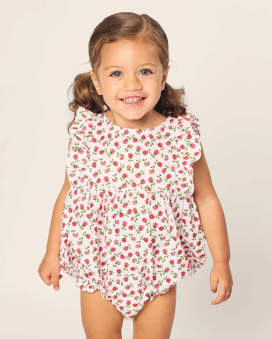 ruffled romper