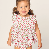 ruffled romper