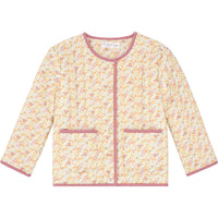 floral quilted jacket