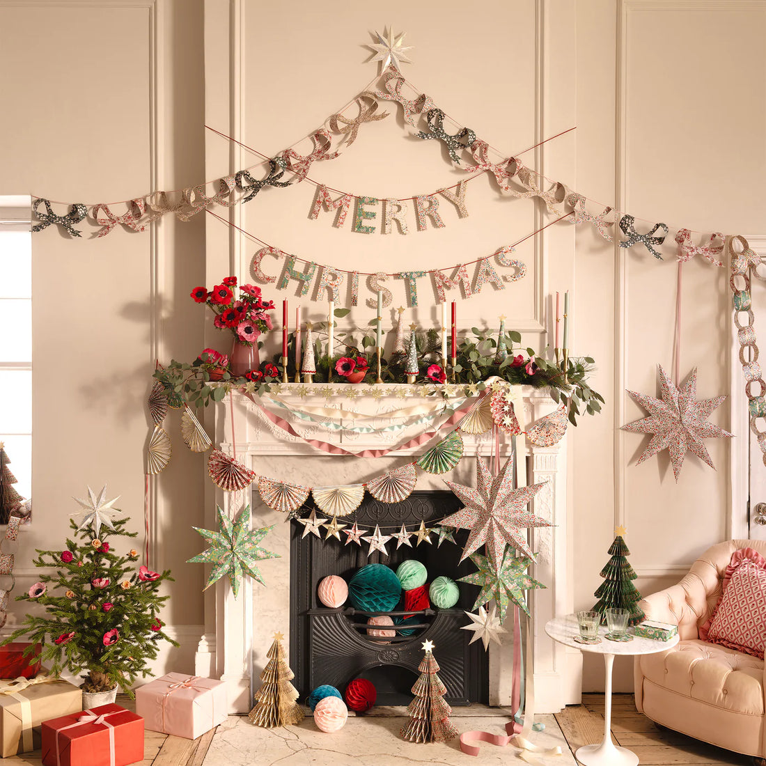 liberty christmas garland