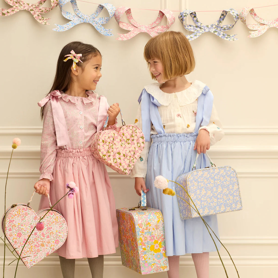 small liberty heart suitcase