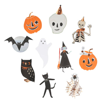 it’s halloween shaped stickers