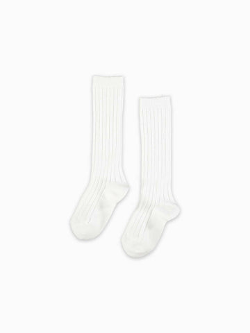 ribbed knee high socks C