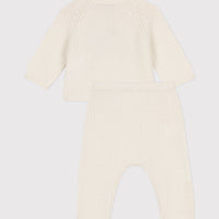 whale knit sweater & pant set