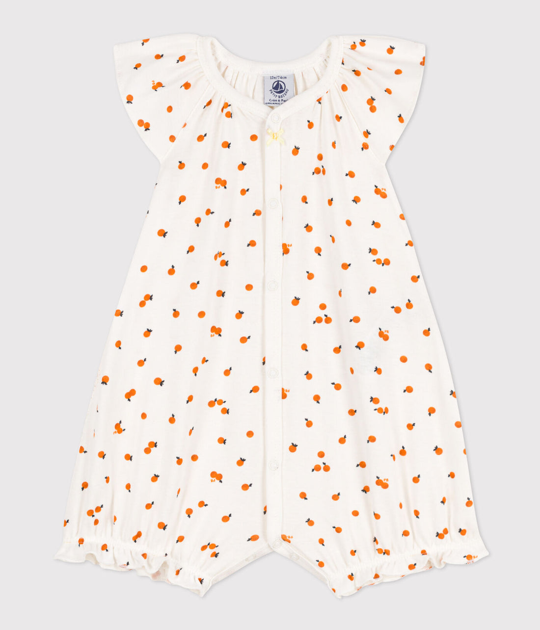 orange print bubble