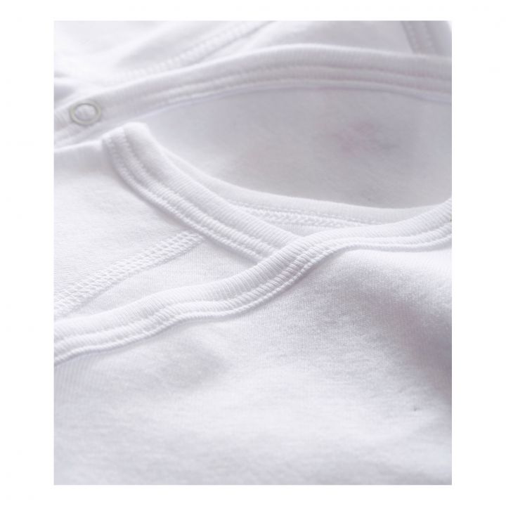 2-pack crossover baby long-sleeve bodysuits