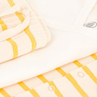 ls bodysuit/cardigan/pant set