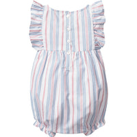 ruffled romper