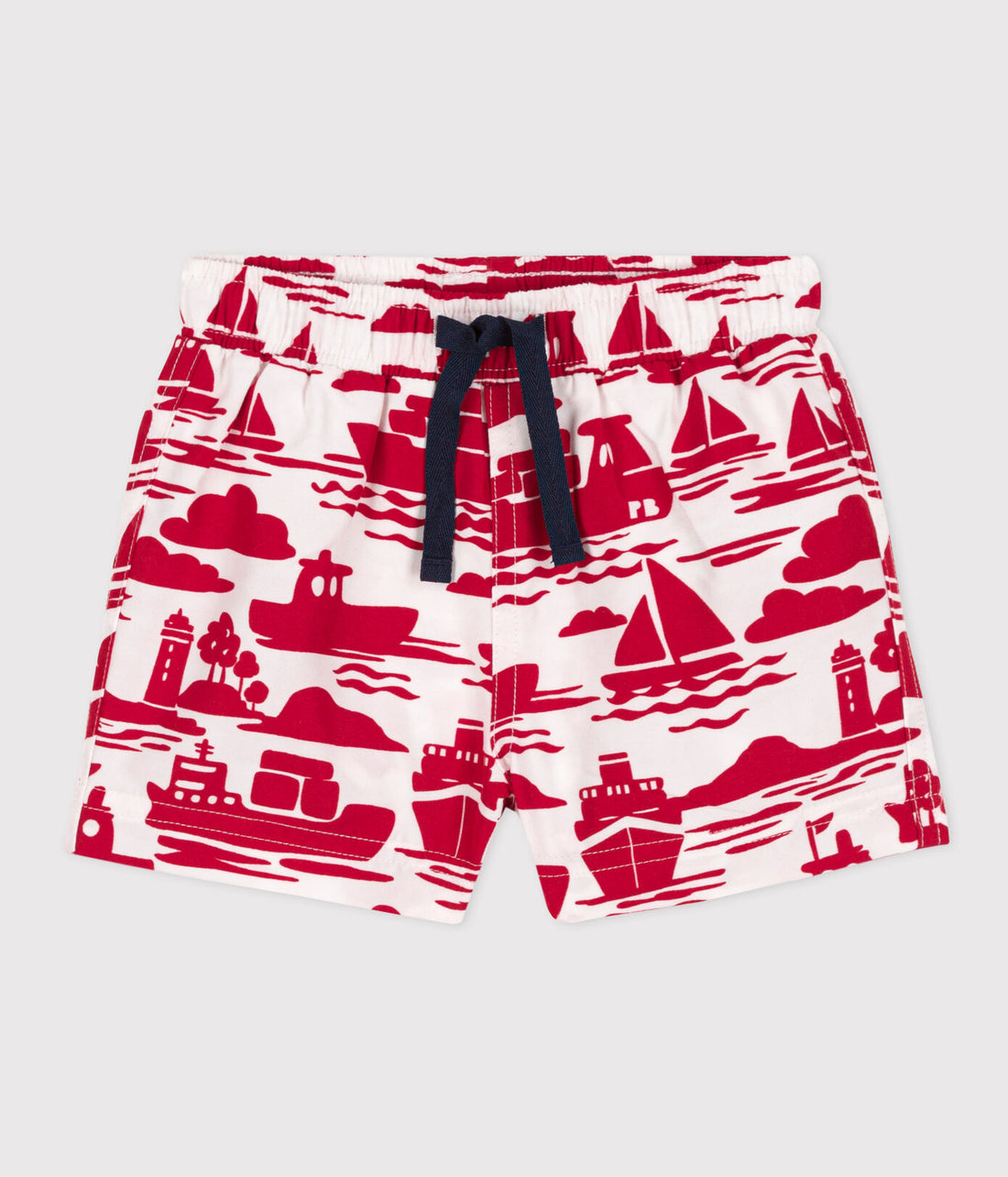 bb boat print swim short