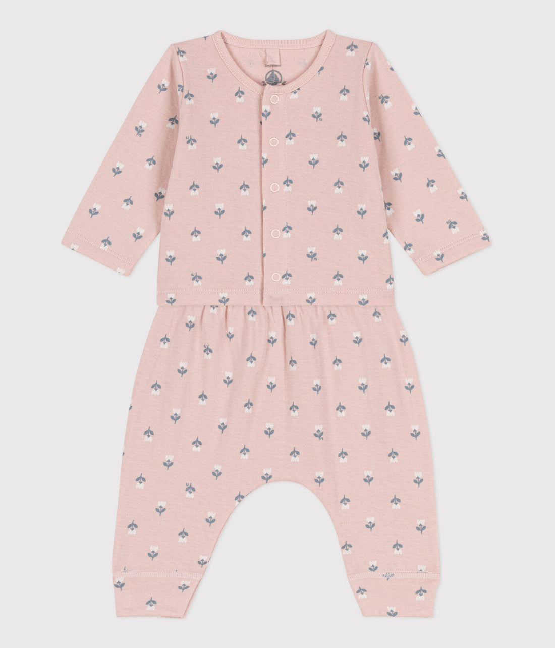 floral cardigan & pant set