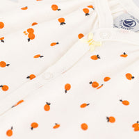 orange print bubble