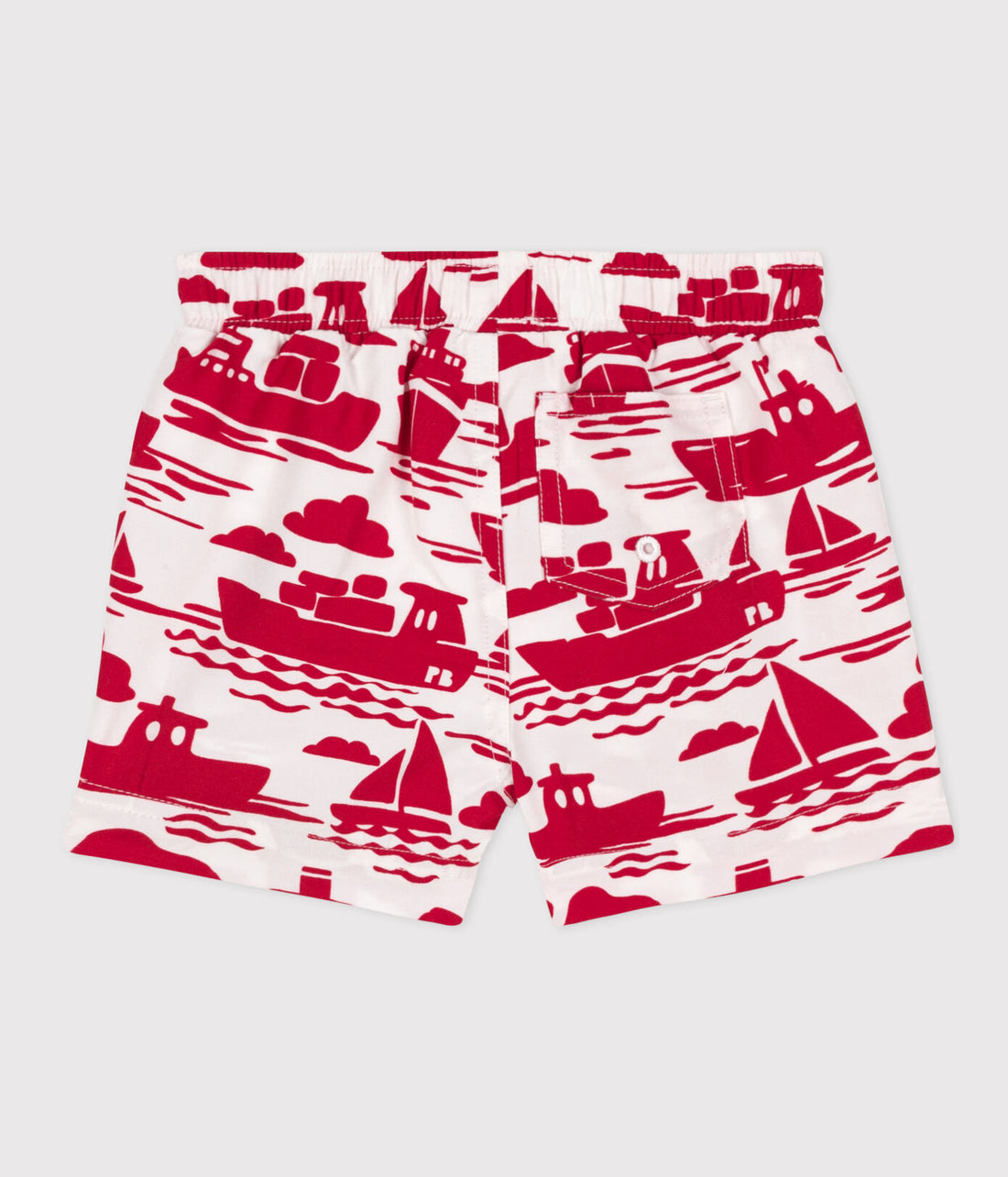 bb boat print swim short
