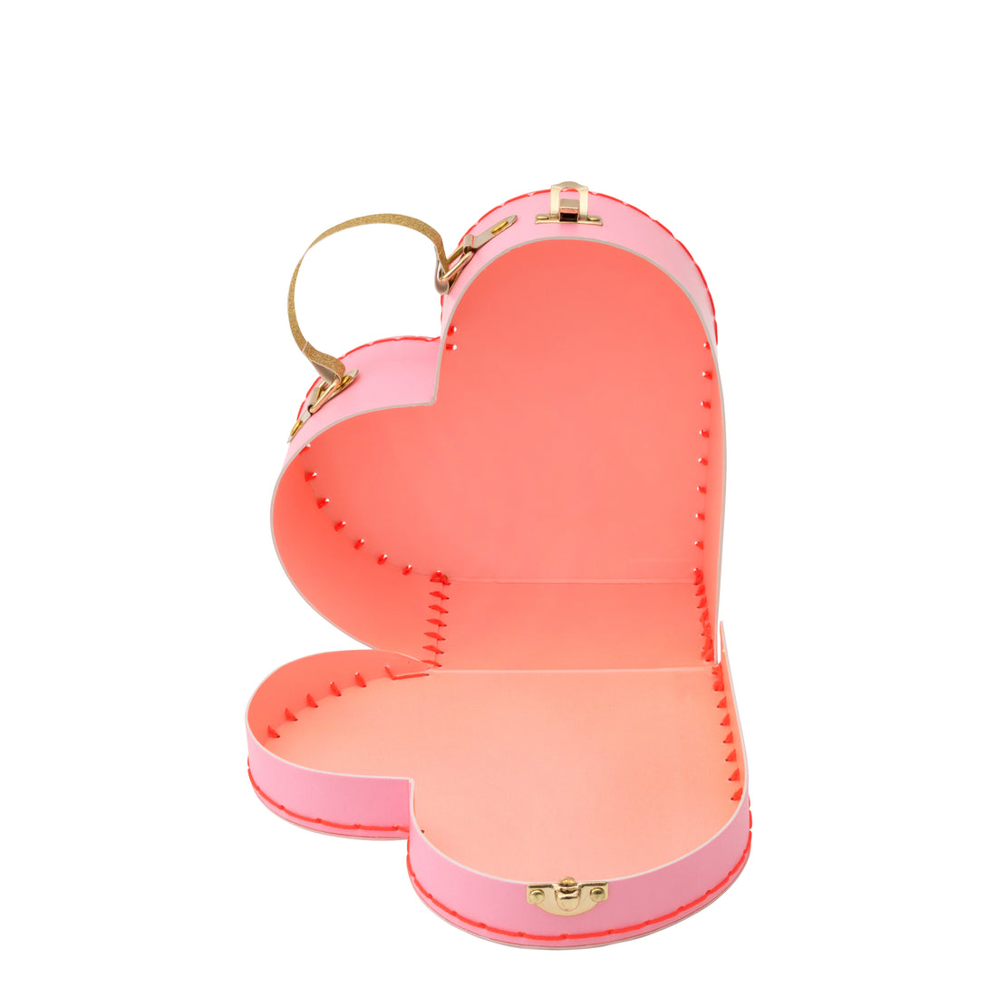 small heart suitcase