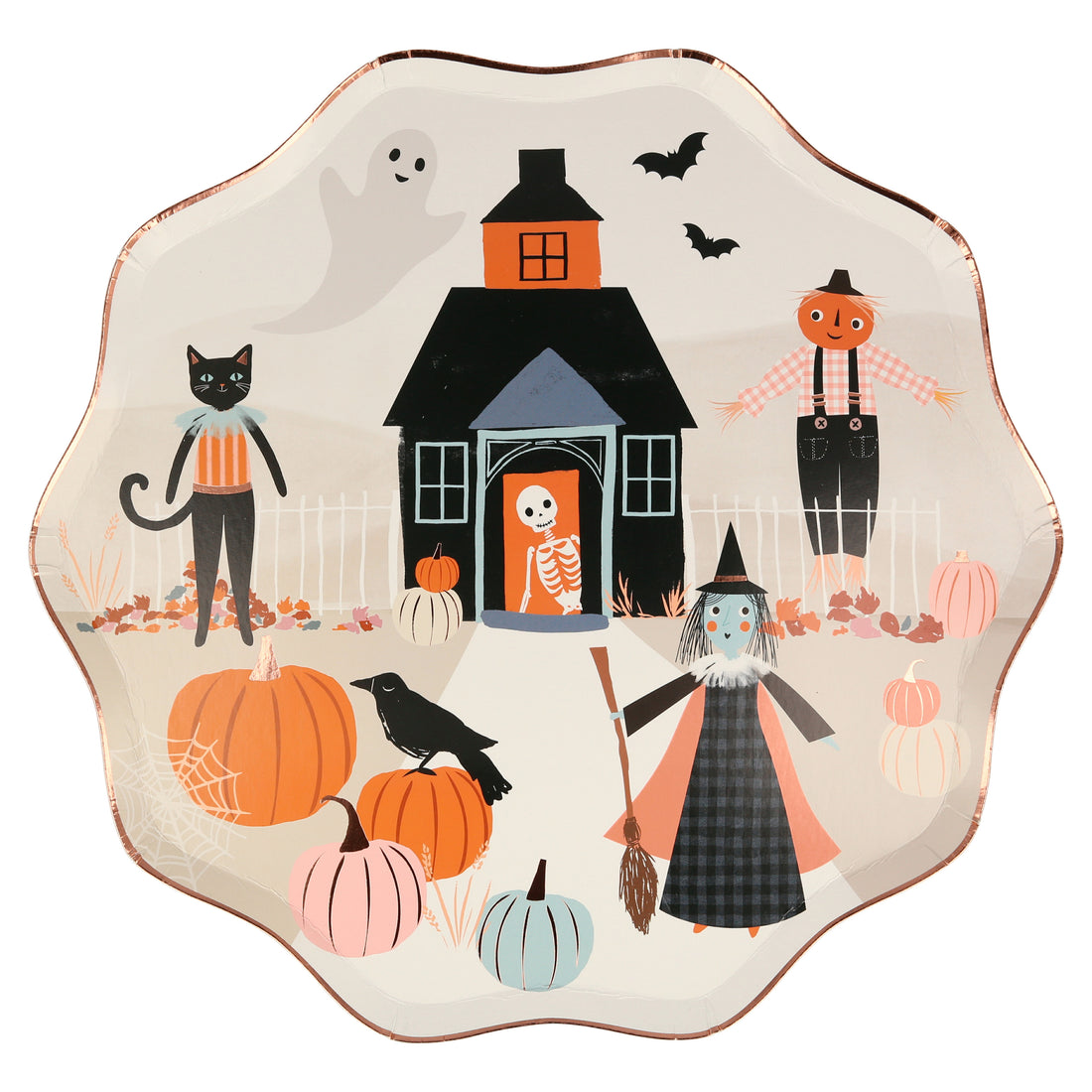 pumpkin patch dinner plates