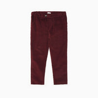 baby benito trouser burgundy