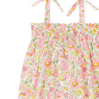 baby romper liberty rose