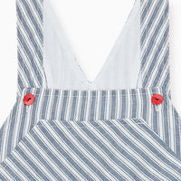 ringo dungarees navy stripe