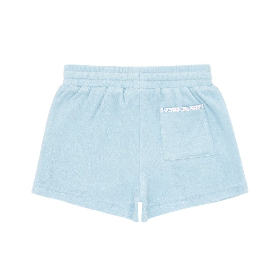 boys french terry shorts blue