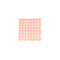 small gingham napkins (20 pack)
