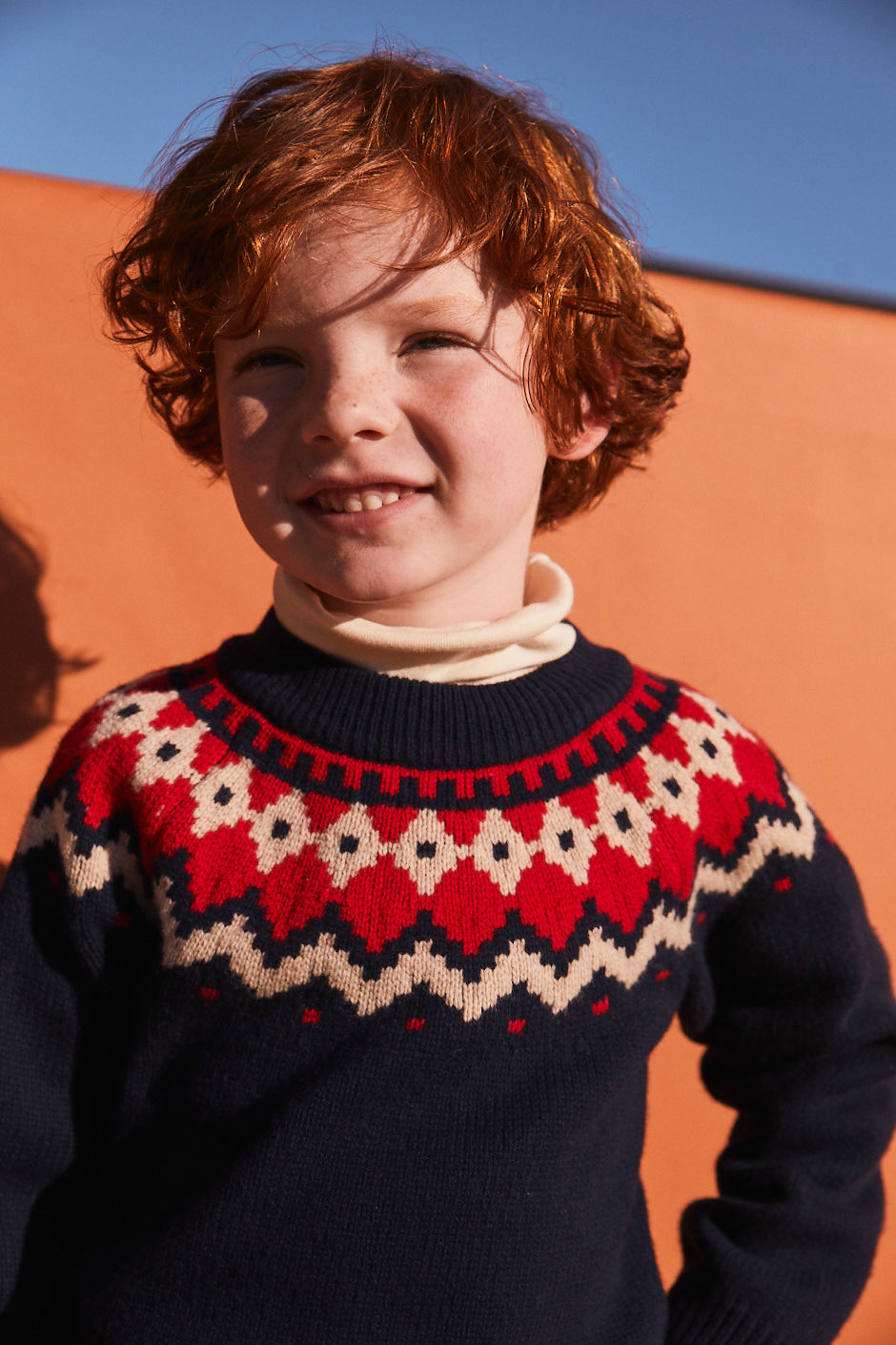 pullover with collar