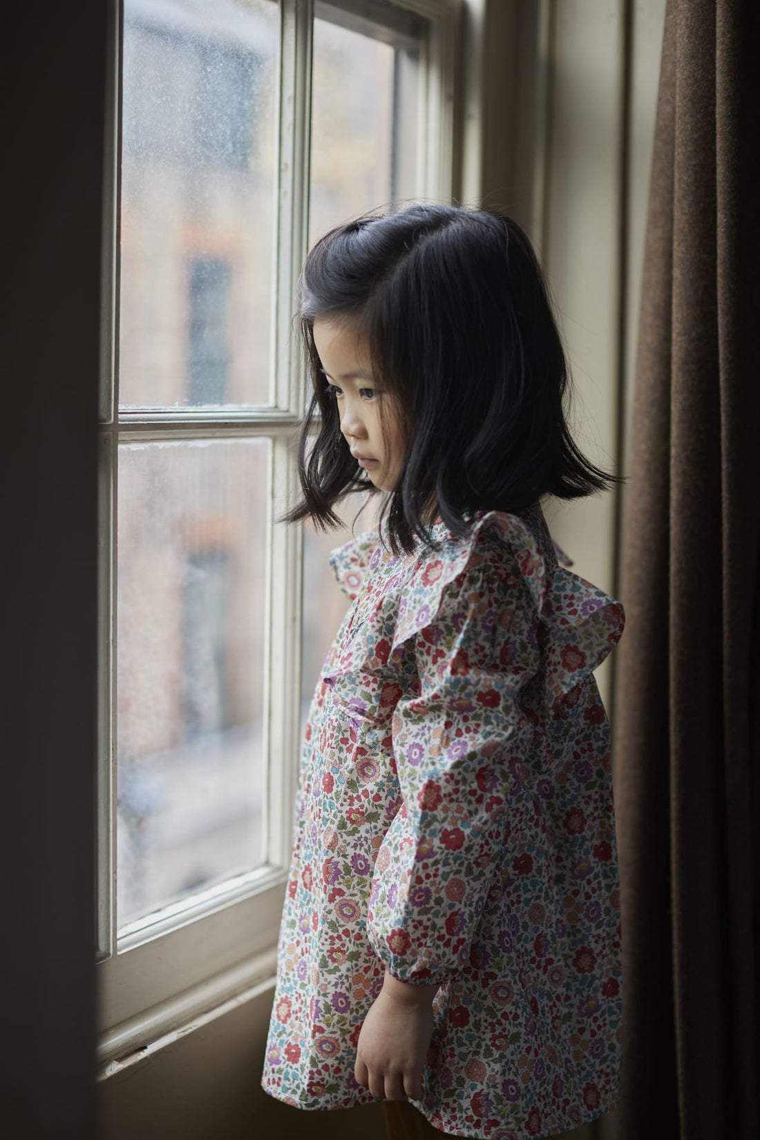 allegra printed dress