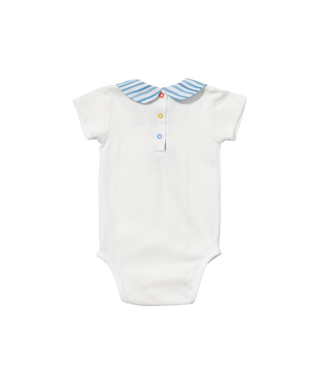 baby pan onesie painted stripe