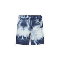 bermuda short bleu tie dye