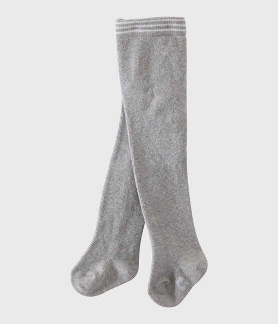 baby tights grey