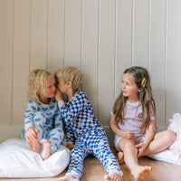 organic long pajama set